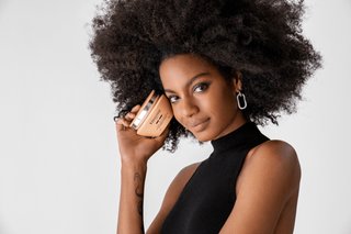 Ebonee Davis is using Kérastase Curl Manifesto range