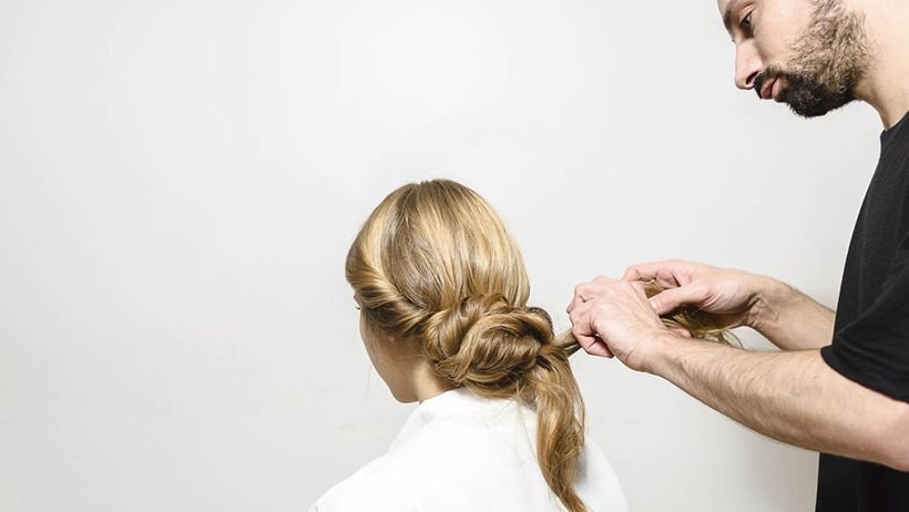 Illustration for Braided Chignon Tutorial Kérastase