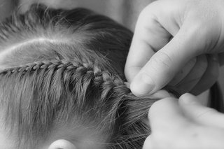 The Lustrous Side Braid Tutorial Step 2 Kérastase