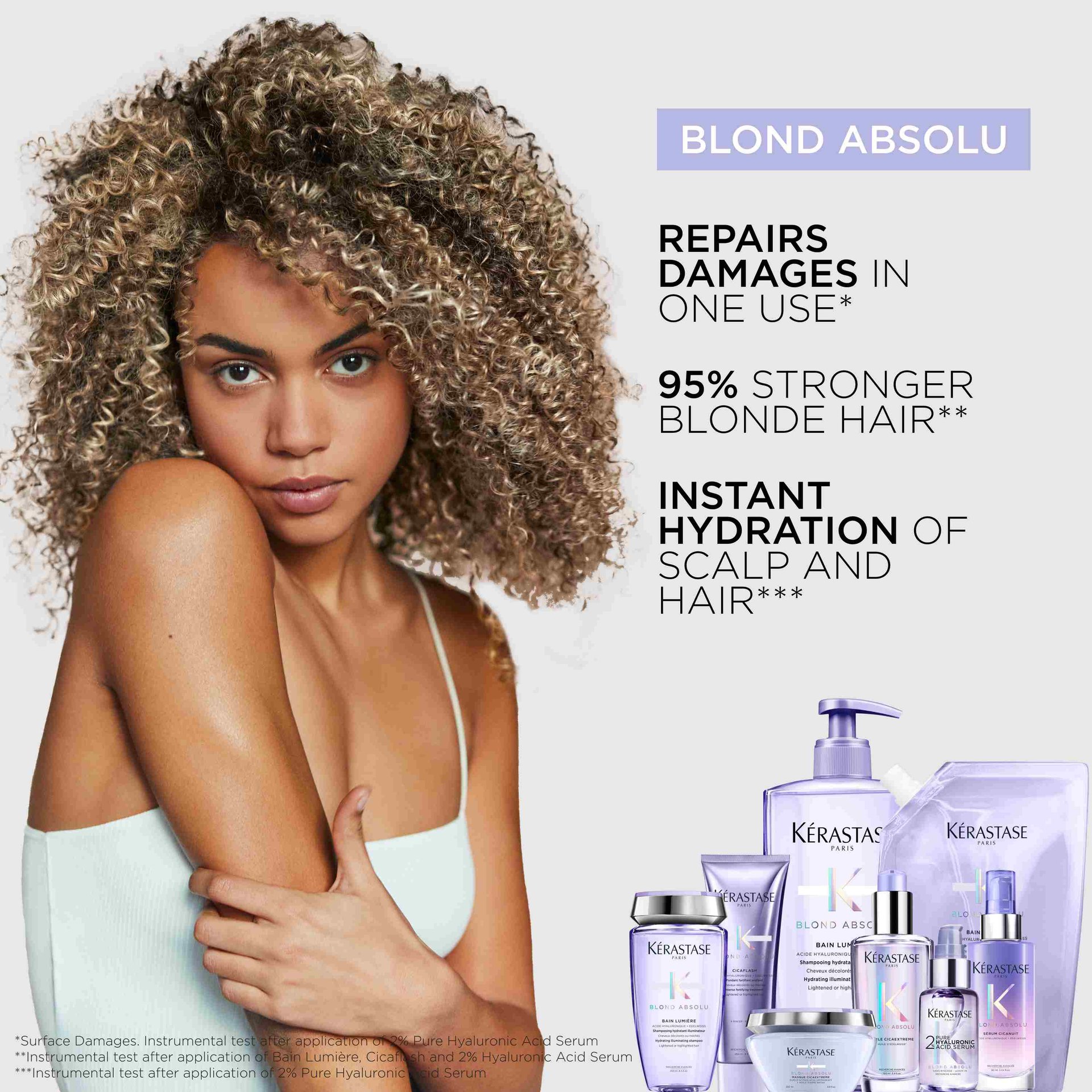 Kérastase Bain Lumière & Cicaflash 1000m Amazon.com: Kerastase Blond Absolu Cicaflash Conditioner