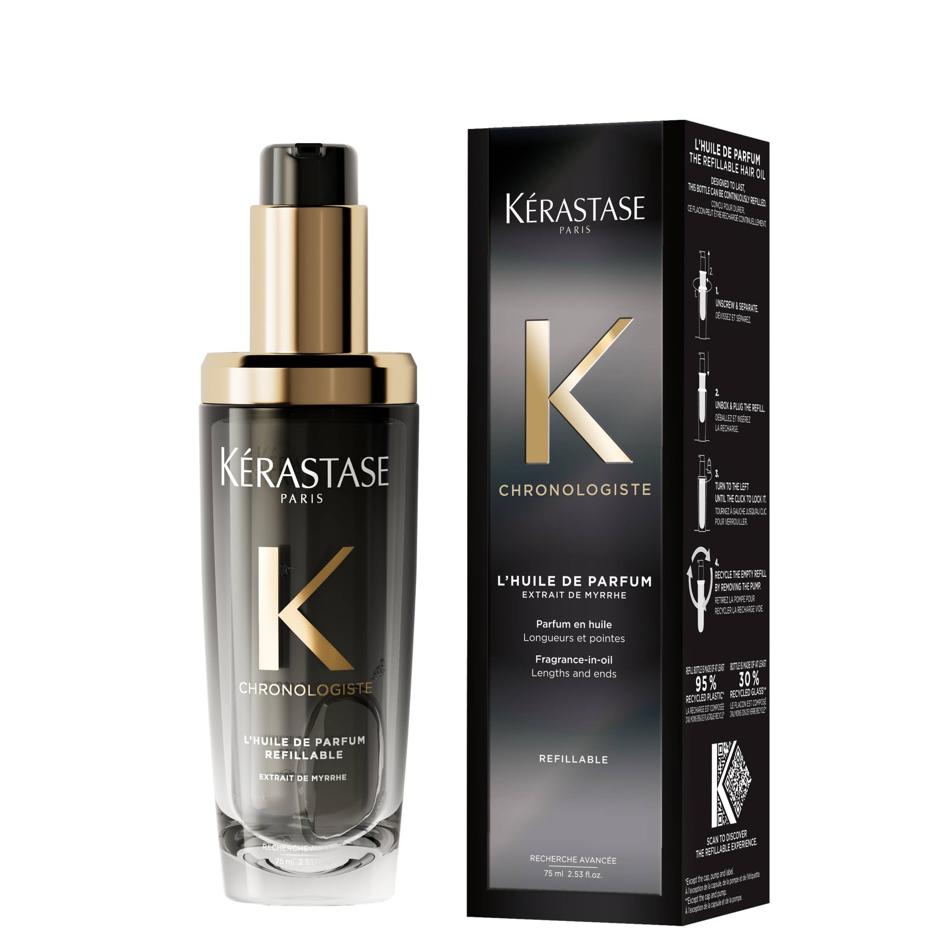 Chronologiste L'Huile de Parfum Refillable Hair Oil | Kerastase
