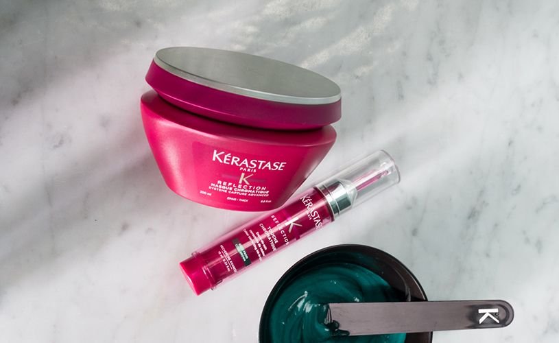 Touche Chromatique + Thick Masque - Reflection - Color Correct & Protect - Shine - This Is All the Inspiration You Need on International Day – Kérastase – Hair Kérastase