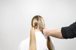 Braided Buns Tutorial Step 5 Kerastase