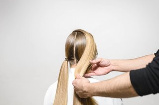 Braided Buns Tutorial Step 6 Kerastase