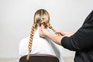 Braided Buns Tutorial Step 7 Kerastase