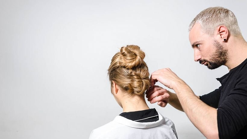 Illustration for Double Top Knot Tutorial Kerastase