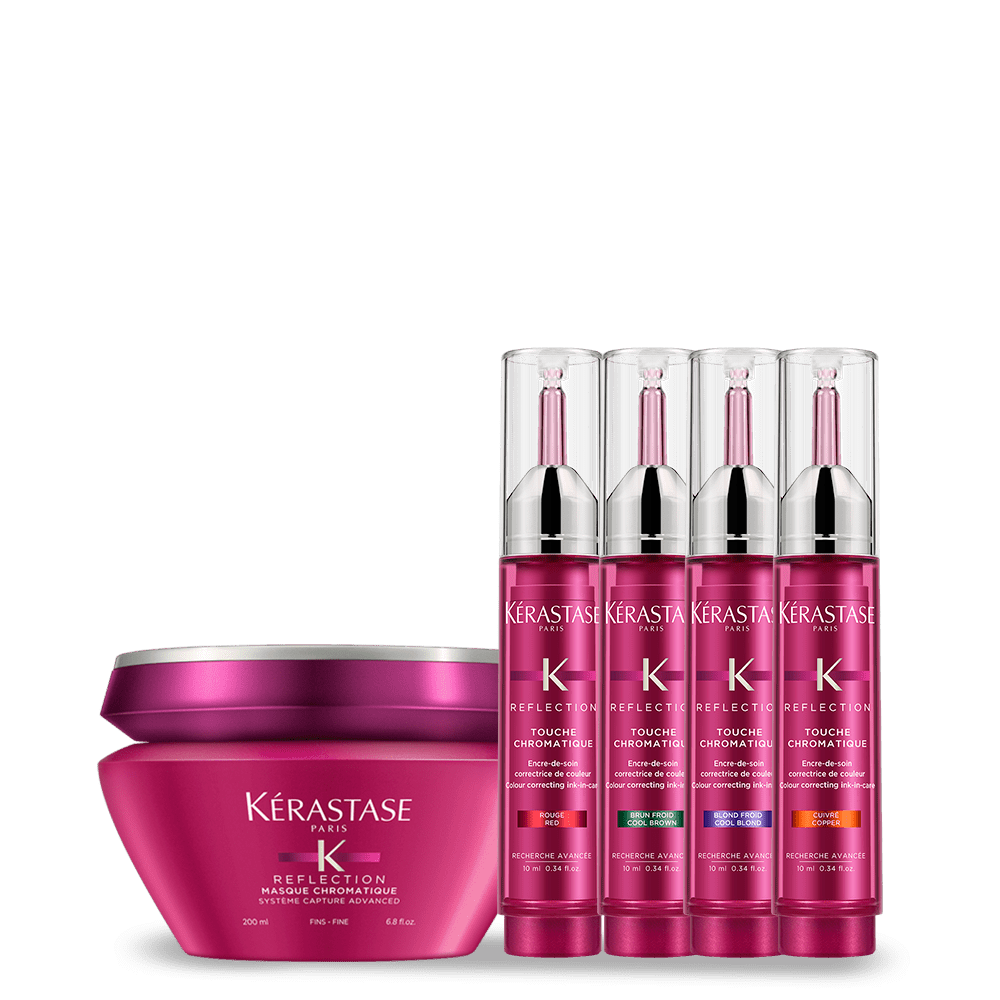 Touche Chromatique + Fine Hair Masque - Reflection - Color Correct & Protect - Shine - This Is All the Inspiration You Need on International Day – Kérastase – Hair Kérastase